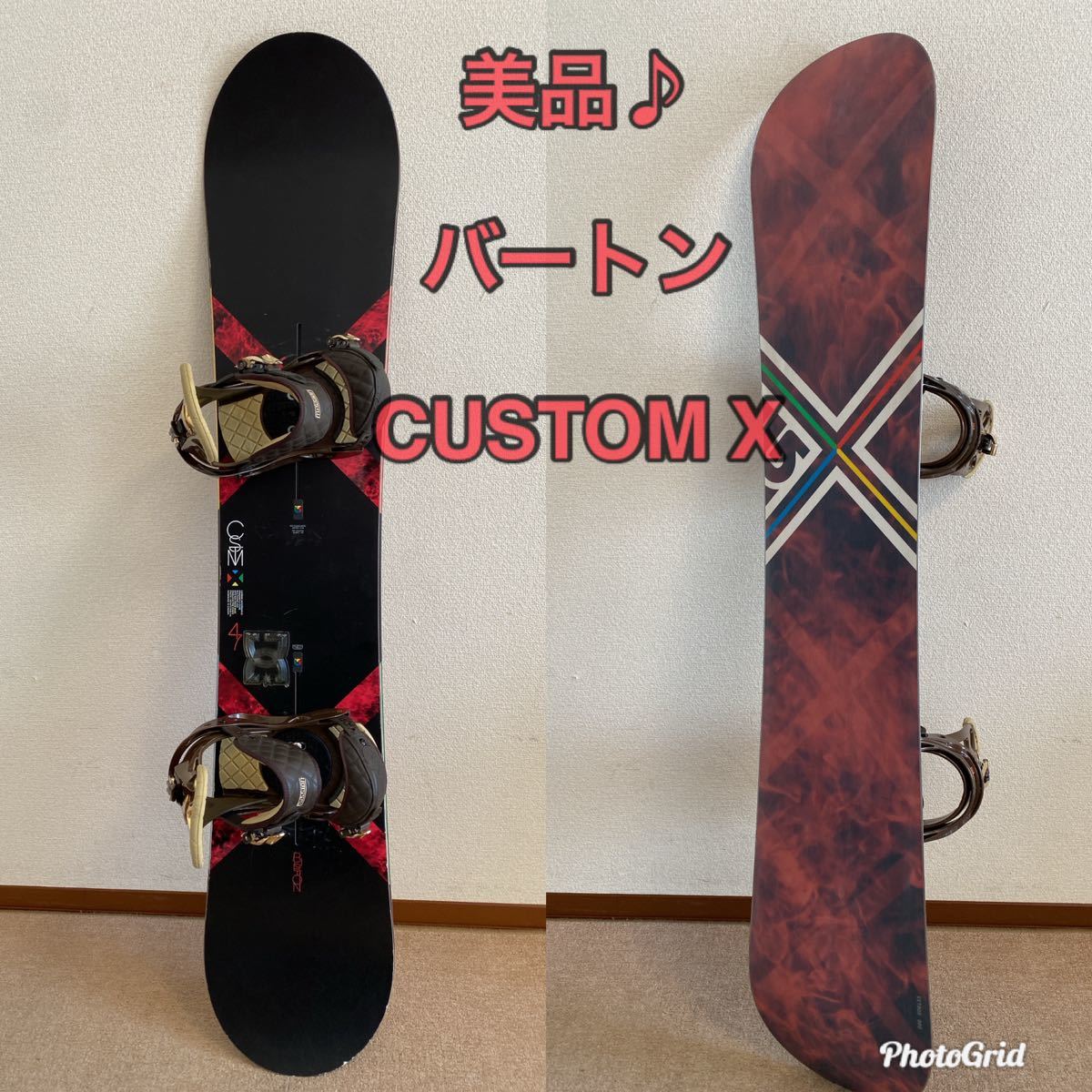 最高峰!【美品】バートン☆スノーボードセット/スノボ147+