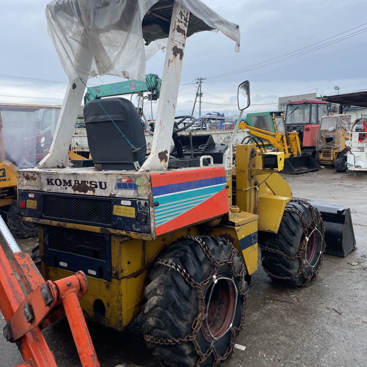 KOMATSU コマツ WA30 ホイールローダー タイヤショベル スキッドステア