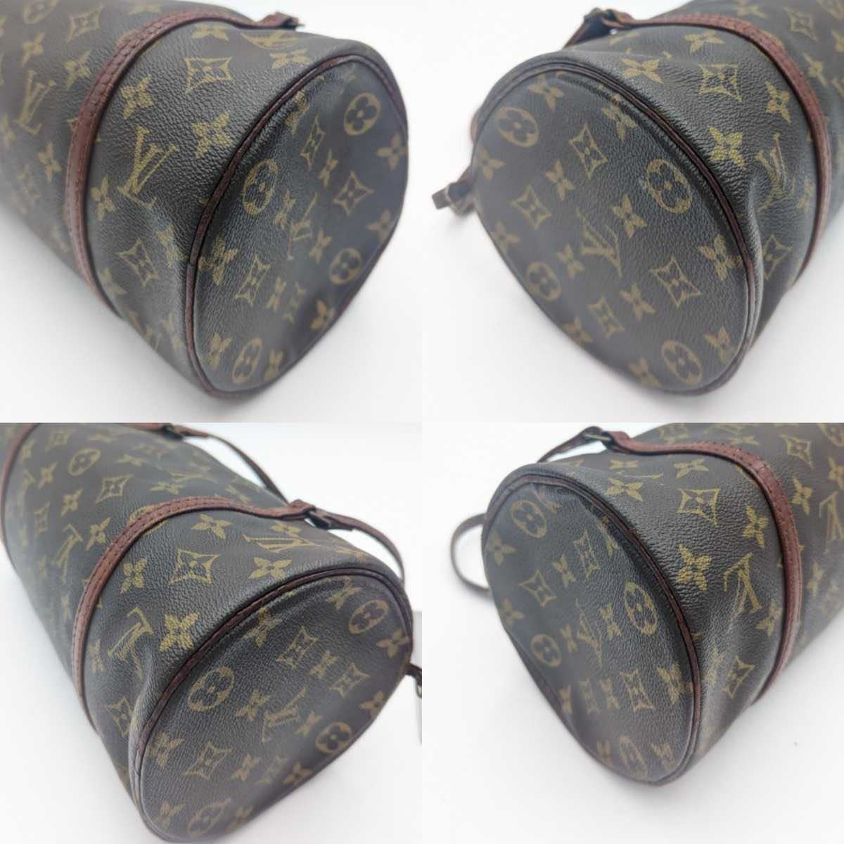 LOUIS VUITTON ルイヴィトン　パピヨン30 モノグラムGM ゴールド金具　筒型　ハンドバッグ　ミニボストンバッグ　親子セット_画像7