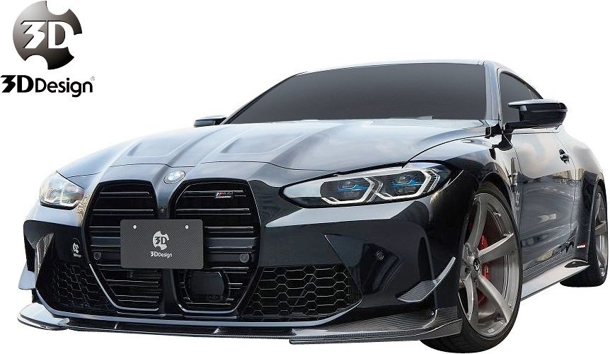 【M’s】 BMW G82 M4 (2020y-) 3D Design リヤディフューザー + リアサイドガーニッシュ 3Ddesign 3Dデザイン エアロ 外装 部品 3108-38222_画像8