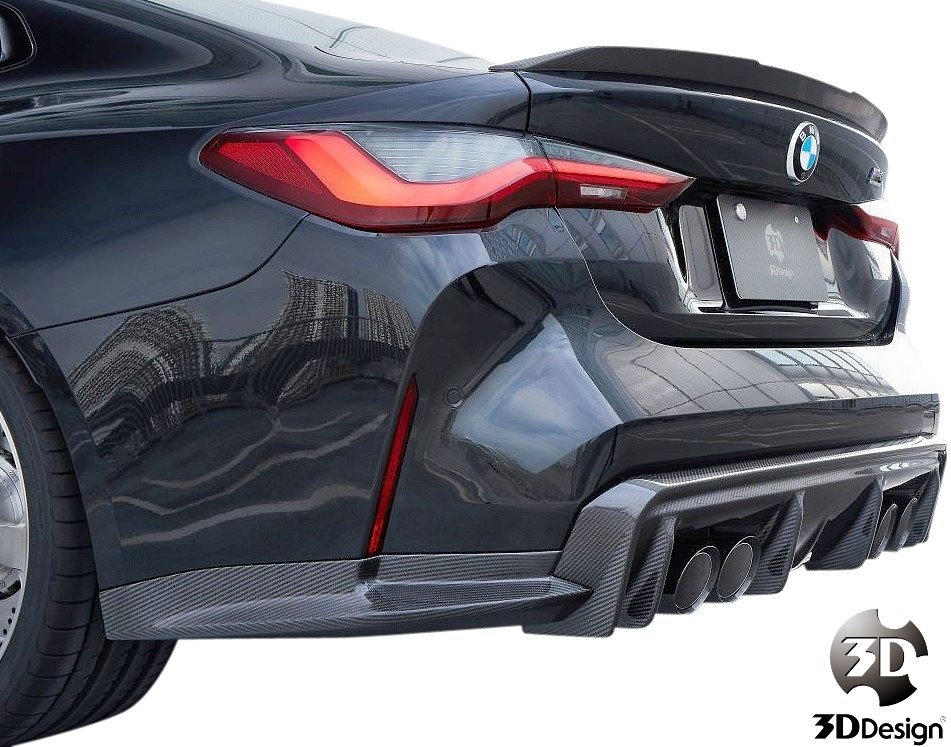 【M’s】 G82 BMW M4 (2020y-) 3D Design カーボン トランクスポイラー ／／ 3Ddesign 3Dデザイン エアロ パーツ 部品 ウイング 3109-38212_画像3