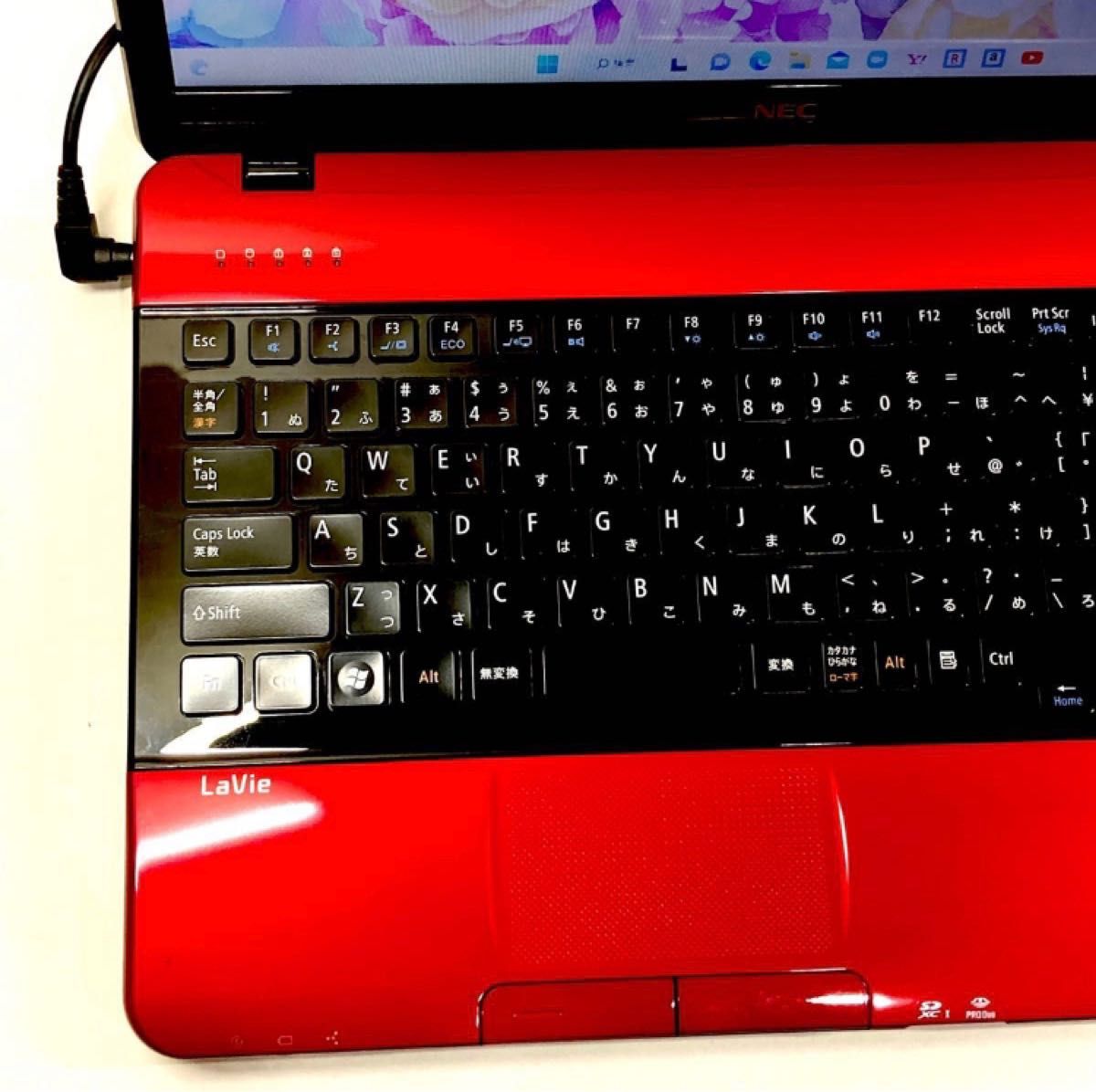 国内発送 高スペック✨️動作良好❣️Core i7 SSD516 赤ノートパソコン
