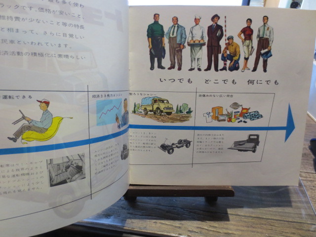 * permanent preservation version Showa era 30 period Toyoace 33 horse power pamphlet 