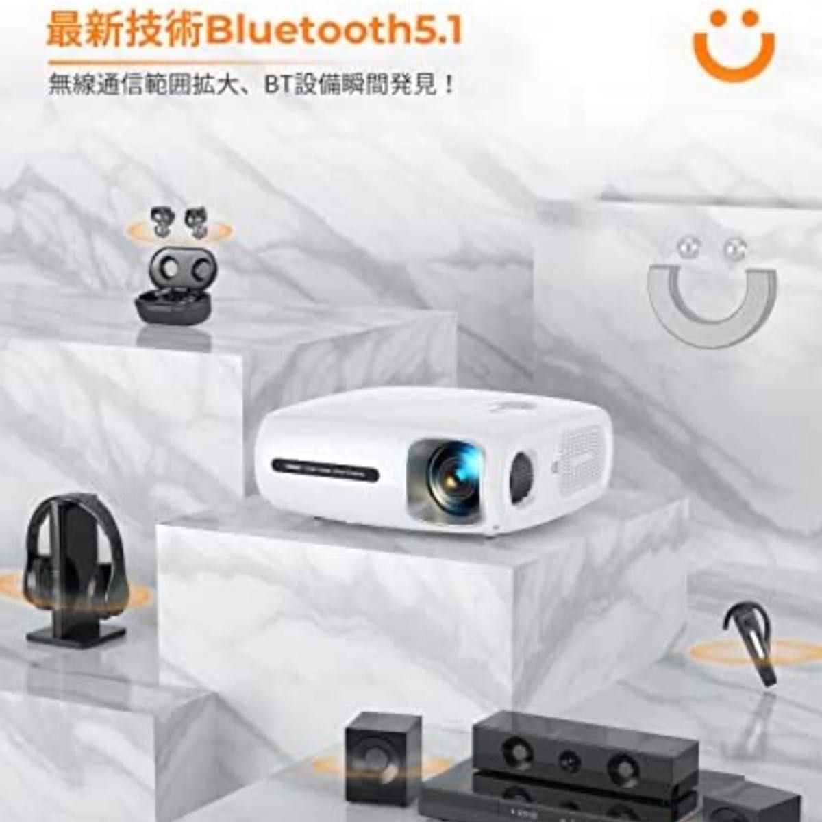 ABER Pro V7プロジェクター6D自動台形補正 12000lm 4K-