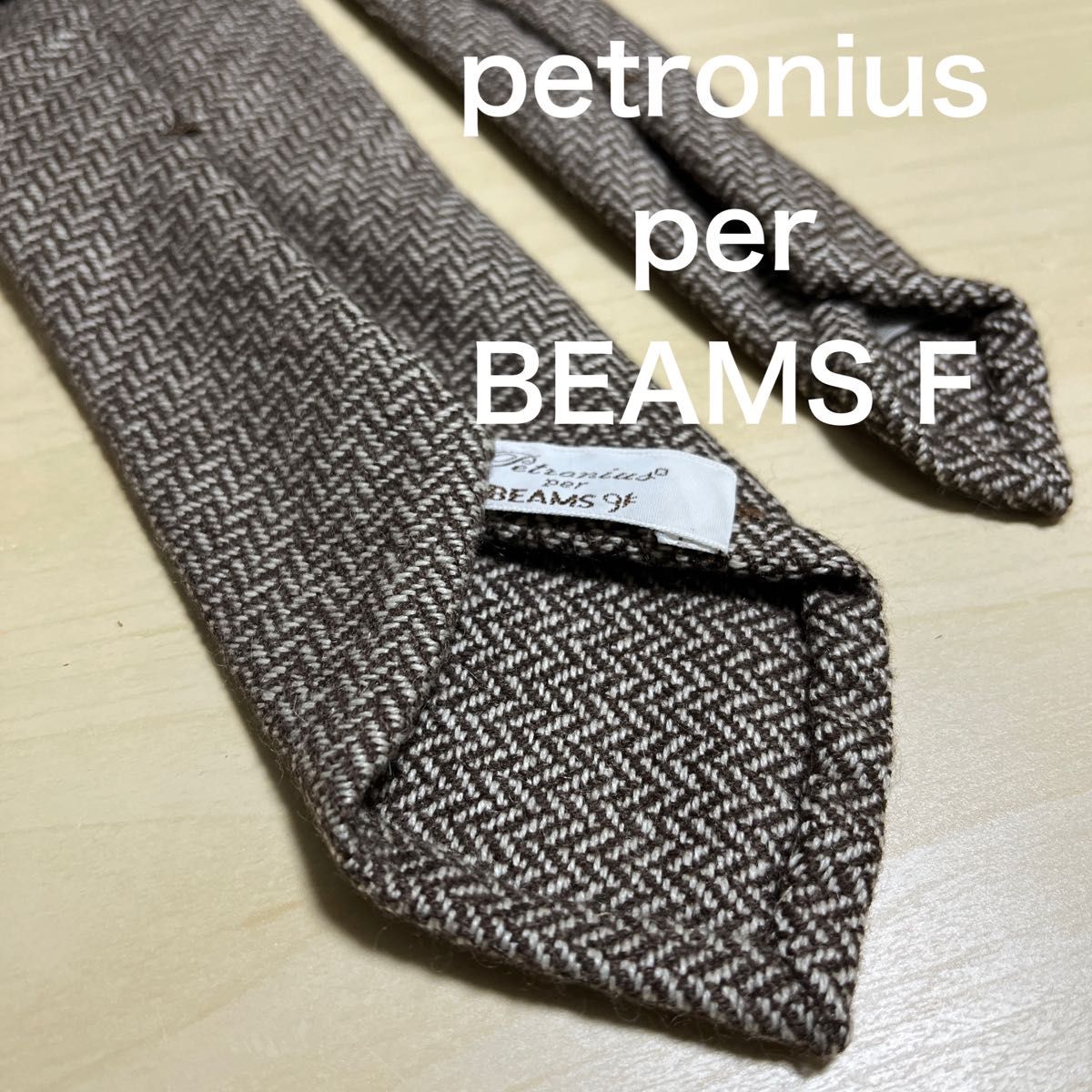 Petronius per BEAMS F ペトロニウス ペイズリーウールタイ fkip.unmul