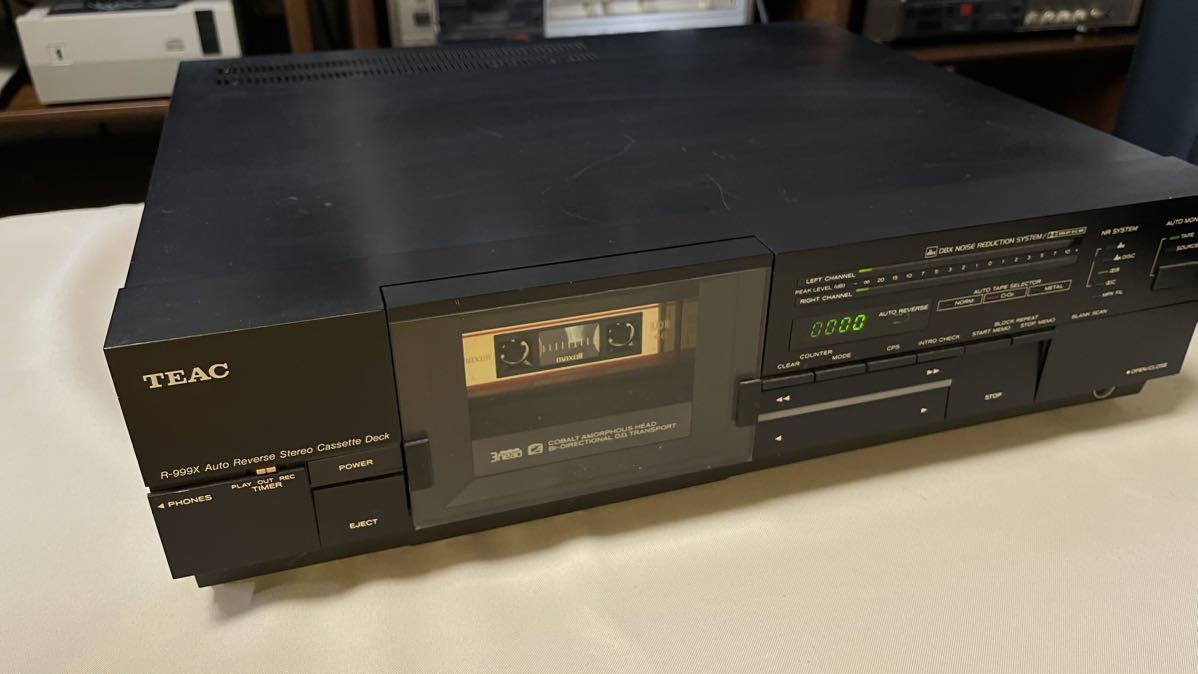 Yahoo!オークション - TEAC カセットデッキ R-999X ジャンク Yahoo!オークション - TEAC カセットデッキ R-999X ジャンク