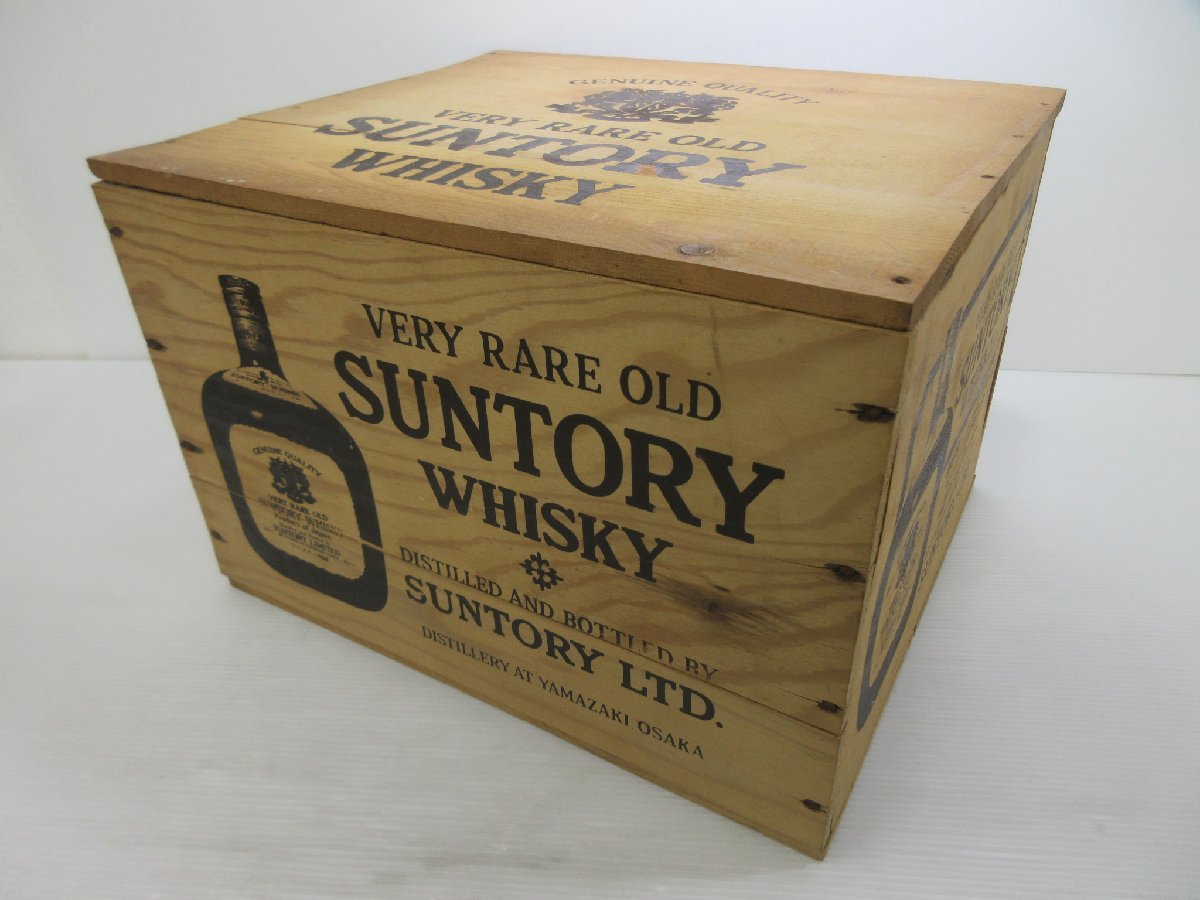 6本セット サントリー オールド 木箱付き SUNTORY WHISKY OLD 国産 ...