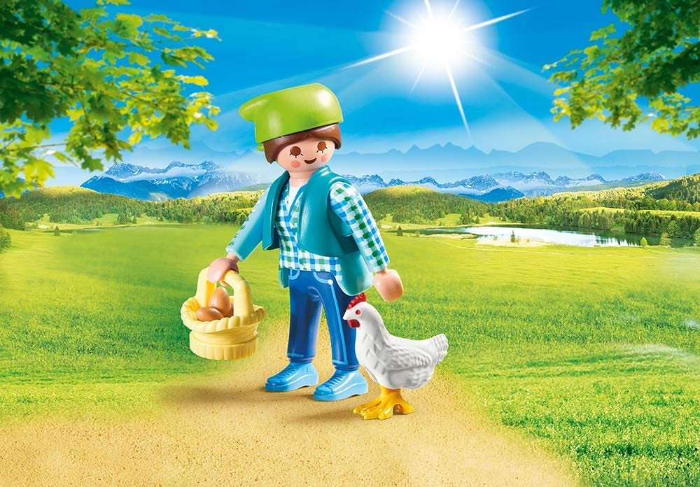  prompt decision! new goods PLAYMOBIL 70030 pre mof lens agriculture house 