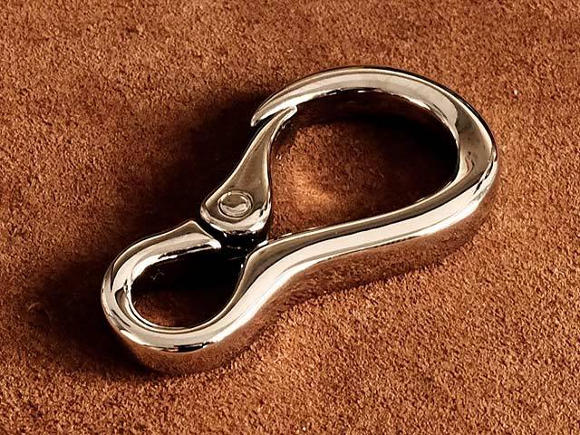  silver kalabina key holder (XS size ) key ring belt hook key chain na ska n key hook two -ply can men's small 