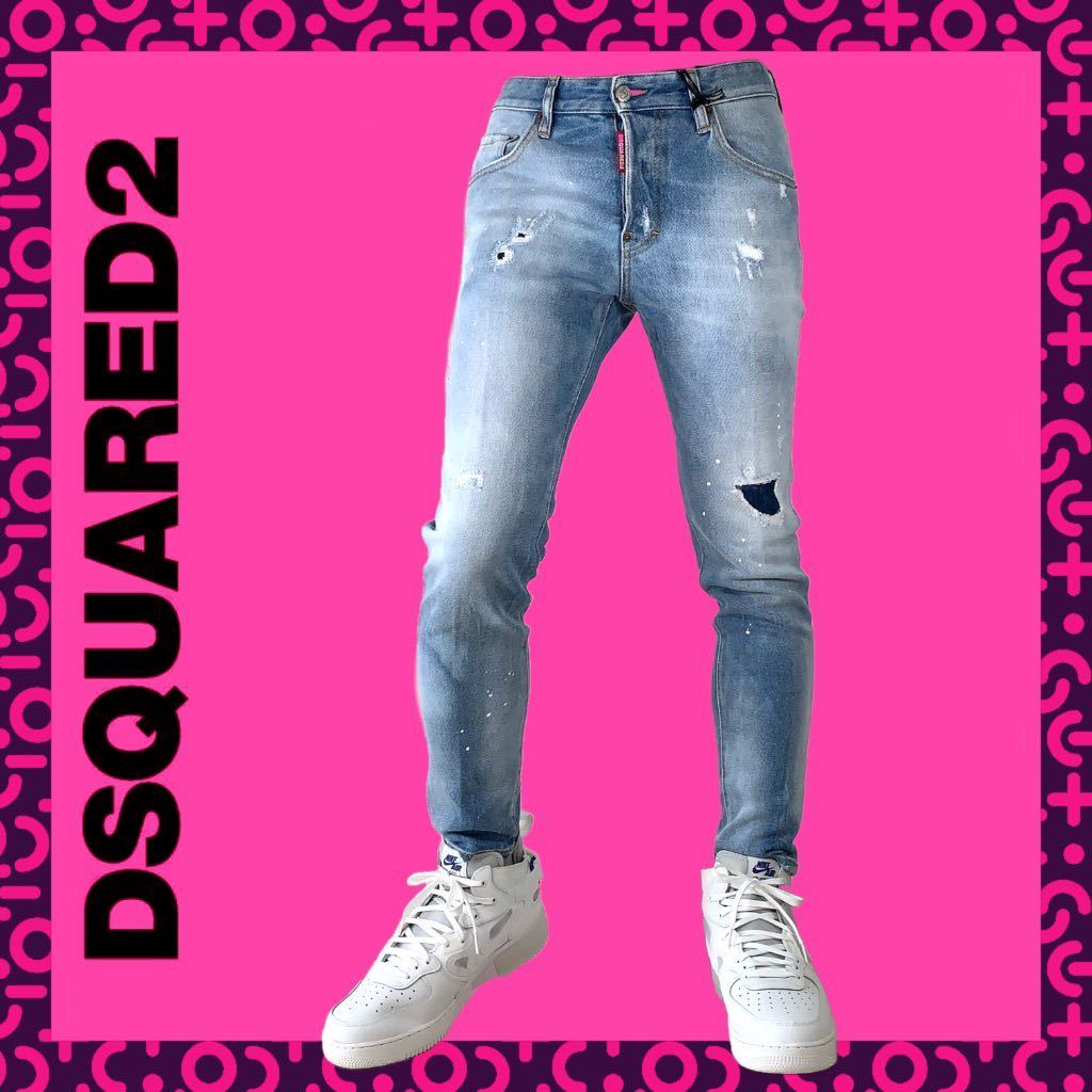 新品大特価】DSQUARED2 SKATER JEAN LIGHT WASH | ripalalsharq.com
