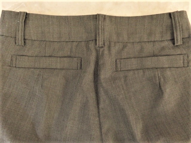  new goods unused NATURAL BEAUTY BASIC Natural Beauty Basic silk wool pants small size 5 number XS postage 185 jpy gray p1093