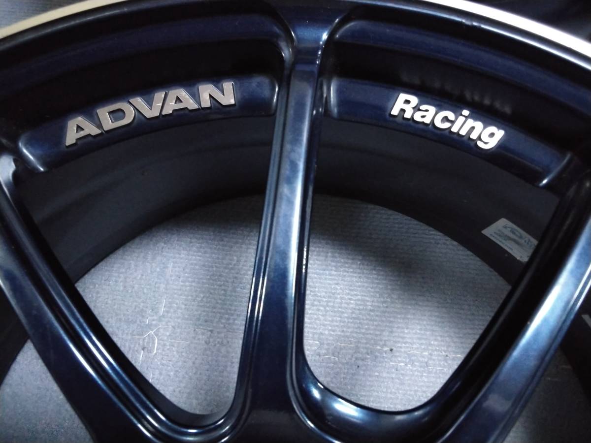 ADVANRacing RZⅡ 17インチ インディゴブルー ドバイ選手権 自動車