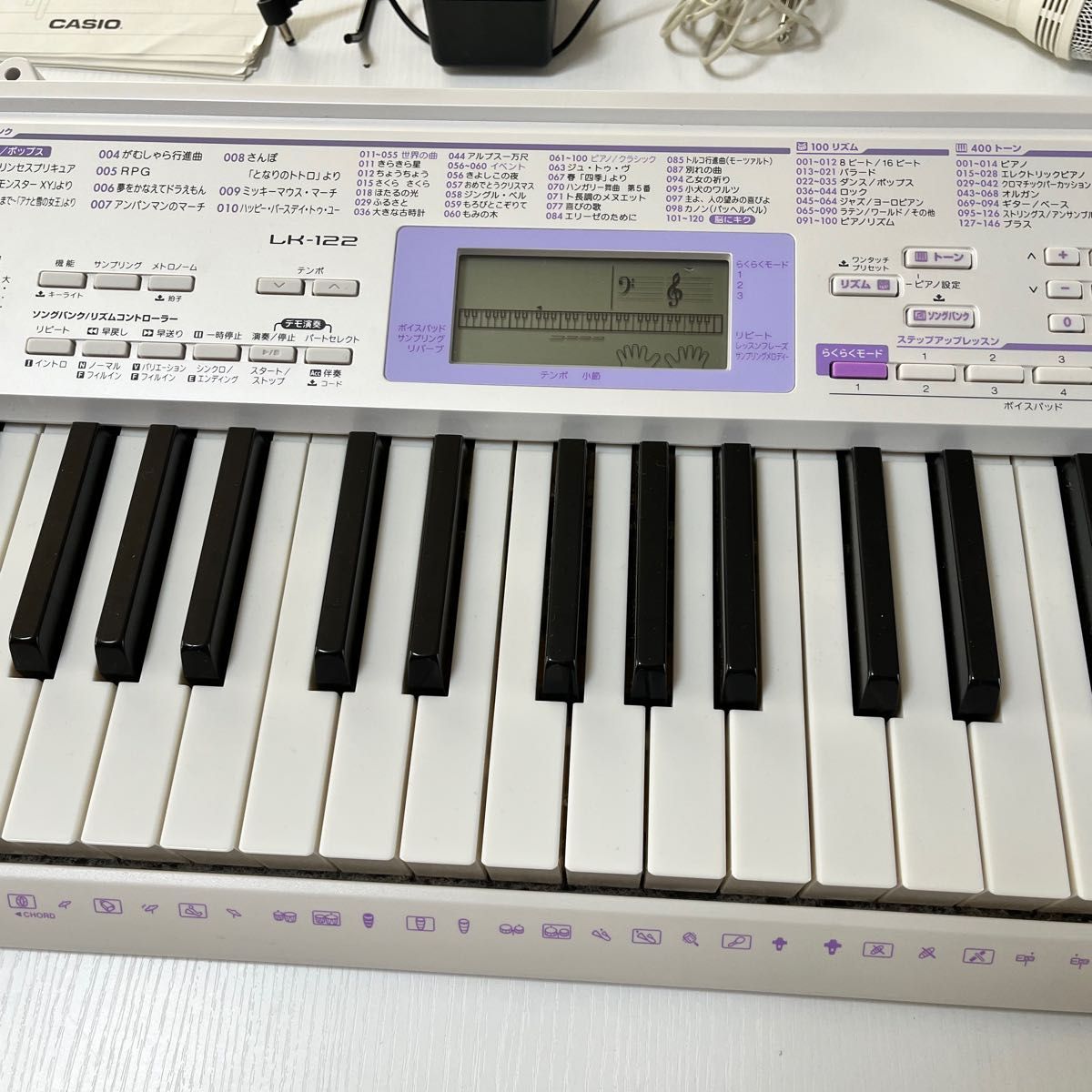 CASIO カシオ 光ナビゲーションキーボード LK-122|Yahoo!フリマ CASIO カシオ 光ナビゲーションキーボード LK-122|Yahoo!フリマ