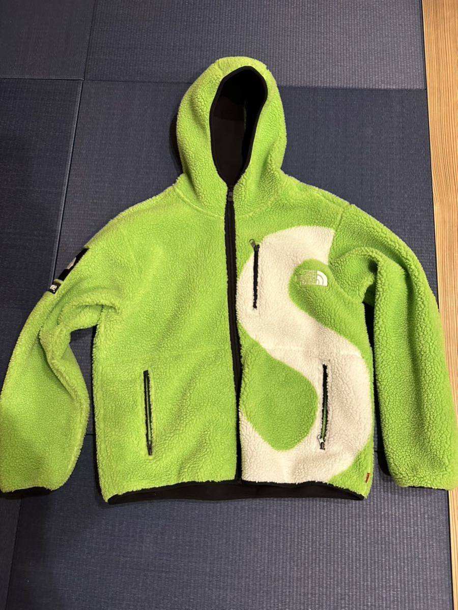Supreme / The North Face S Logo Hooded Fleece Jacket Green シュプリーム ノースフェイス
