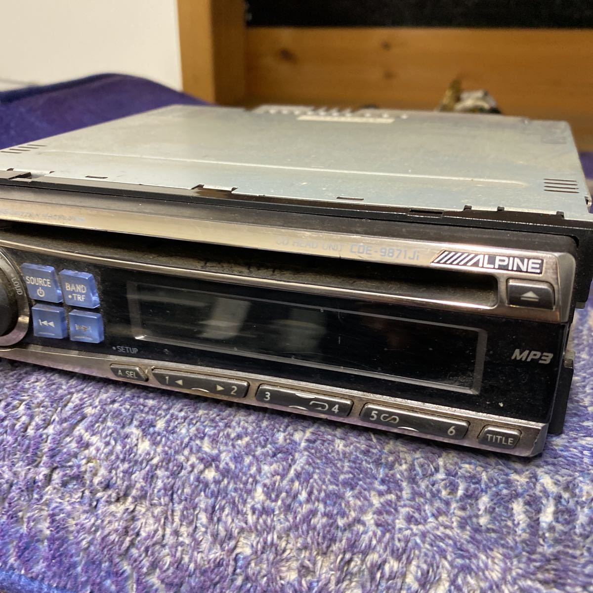 ALPINE CD HEAD UNIT CDE-9871Ji_画像5