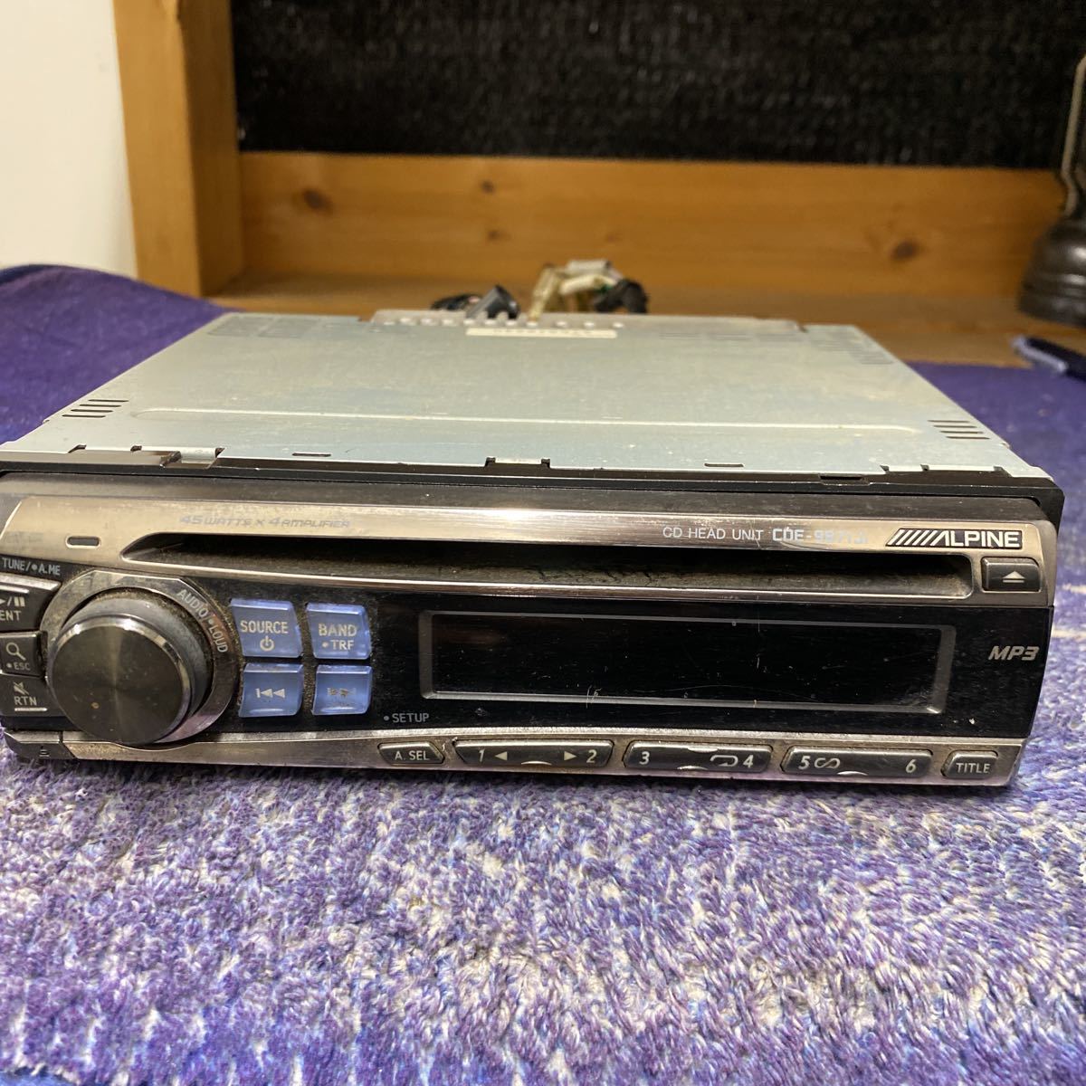 ALPINE CD HEAD UNIT CDE-9871Ji_画像10