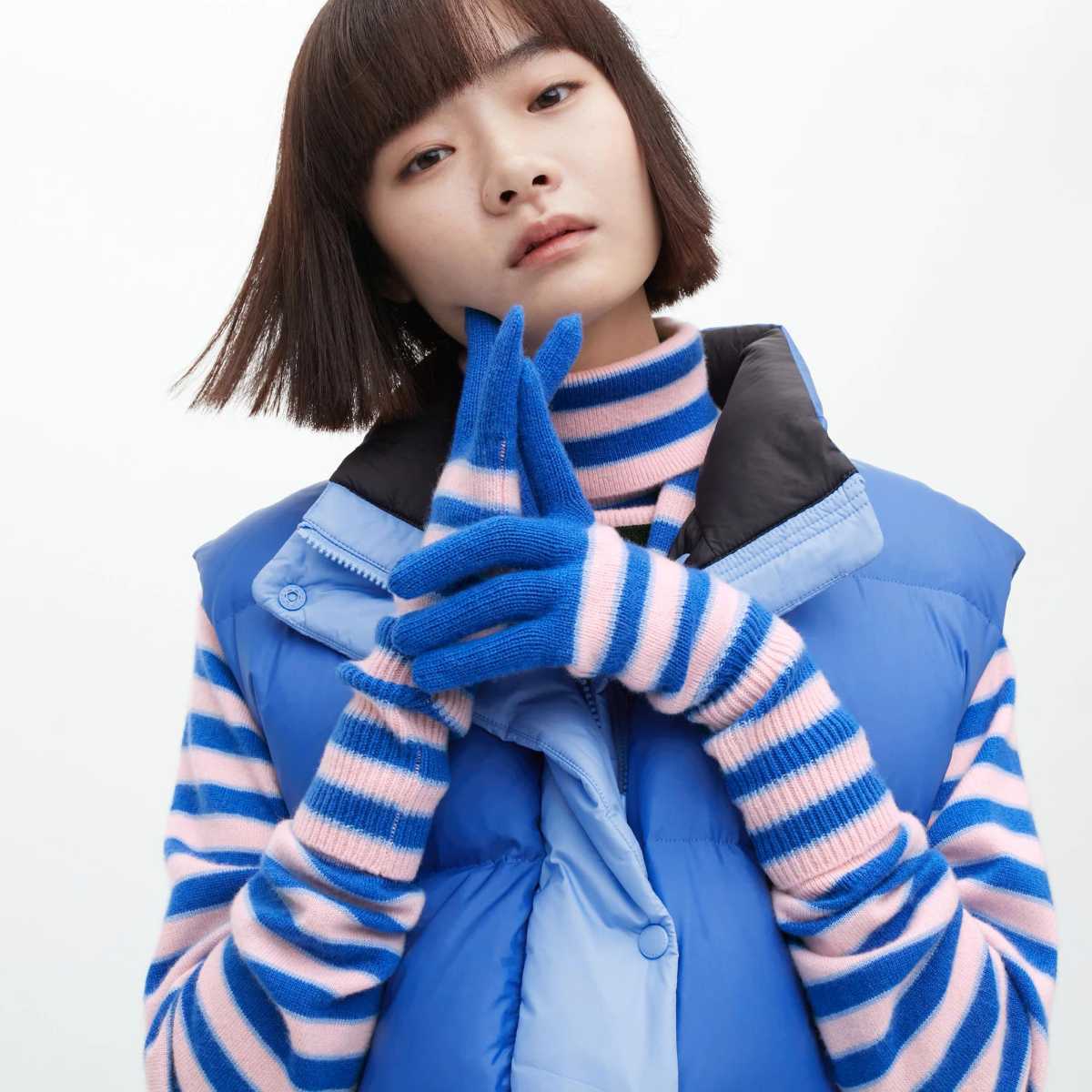 送料込 UNIQLO and MARNI ユニクロ マルニ カシミヤボーダー 送料込 UNIQLO and MARNI ユニクロ マルニ カシミヤボーダー