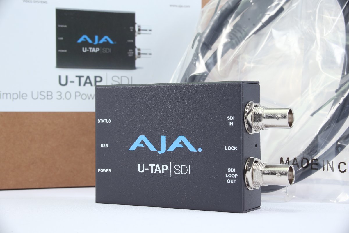 AJA USB 接続 SDI キャプチャー U-TAP-SDI 周辺機器 | express-carsuk