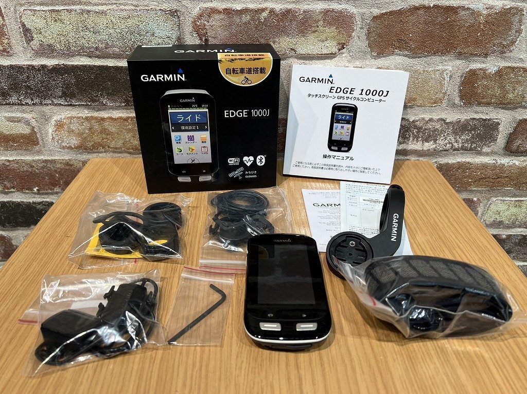 ガーミン GARMIN サイクルコンピューター EDGE1000J(中古)のヤフオク