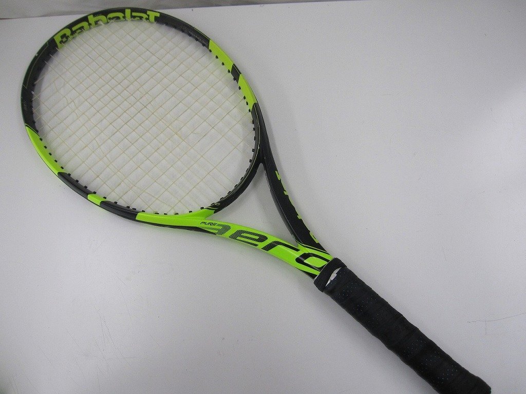 バボラ Babolat 【並品】 硬式テニスラケット ブラック PURE AERO 2015