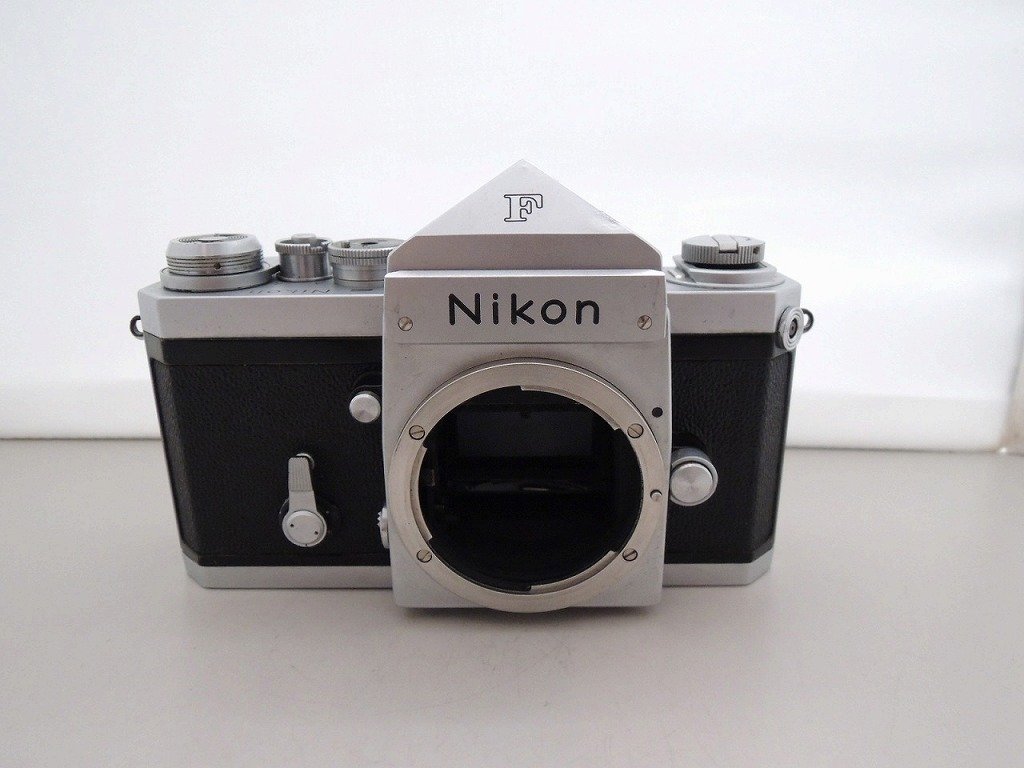 最安値挑戦！】 ニコン Nikon フィルムカメラ シルバー F アイレベル