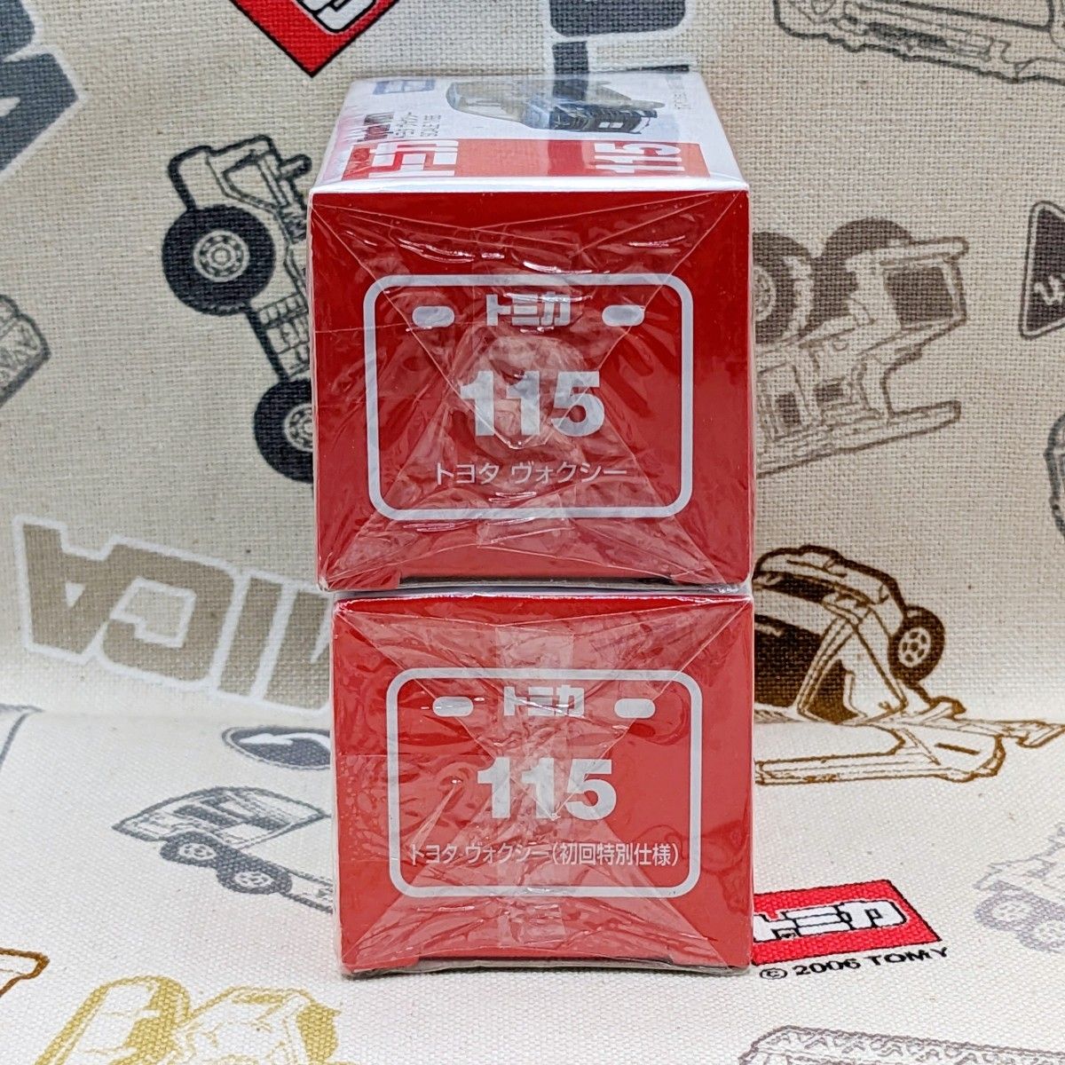 今月限定/特別大特価 トミカ 115 トヨタ ヴォクシー 初回特別仕様