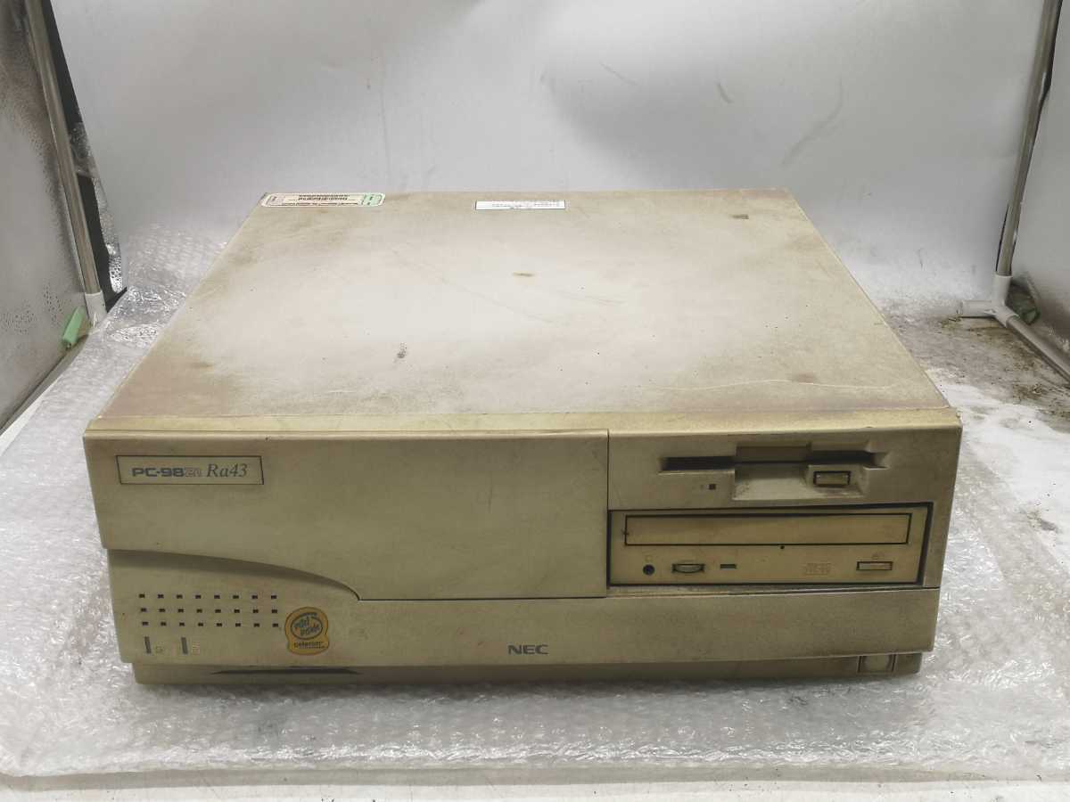 人気新品入荷 希少 ジャンク扱い 旧型PC PC9821RA43M7 NEC