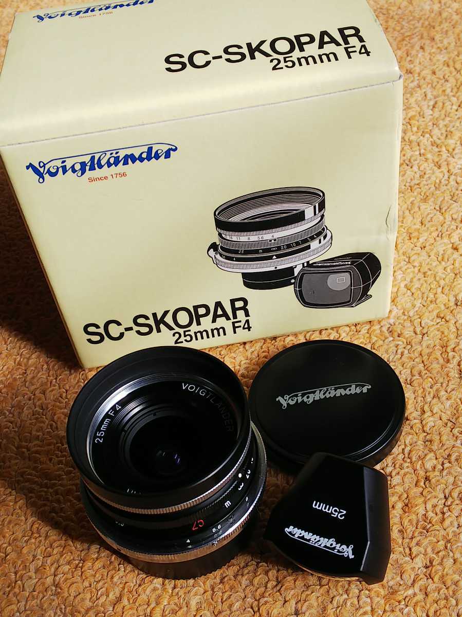 フォクトレンダーSCスコパー25mmF4 カメラ、光学機器 | apsofny.com