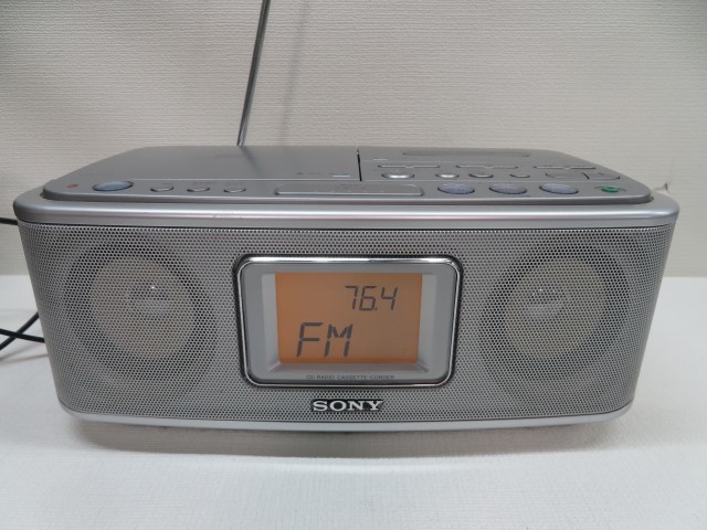 CD-R/RW対応■SONY CFD-E501 CDラジオカセットレコーダー ソニー CDラジカセ FM/AM 電源コード付き 動作品 63929■！！の画像2