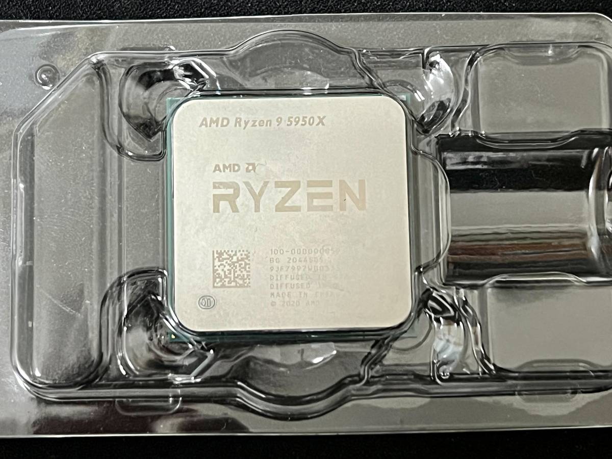 【動作確認済】AMD/エーエムディー Ryzen 9 5950X Box AM4 16コア32スレッド ゲーミングCPU【国内正規品】_画像3