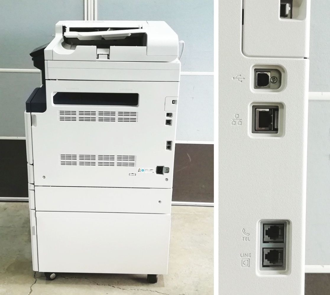 【印刷枚数、31855枚】【印刷動作テスト済】FUJI XEROX A3カラー複合機 DocuCentre C2000 中古トナー付 中古品 西濃運輸発送【H23013013】_画像6