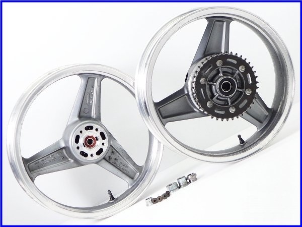 最上の品質な 【W3】良品♪ゼファー750 前後set♪ 純正ホイール セット