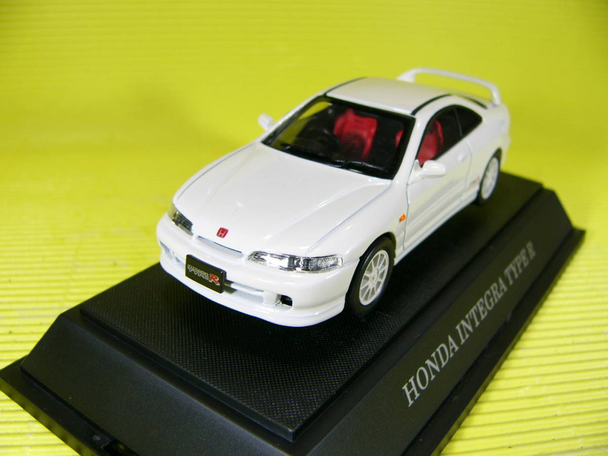 エブロ 1/43 ホンダ インテグラ タイプ R (DC2) 青箱 白 (最安送料レタパ520円)_画像2