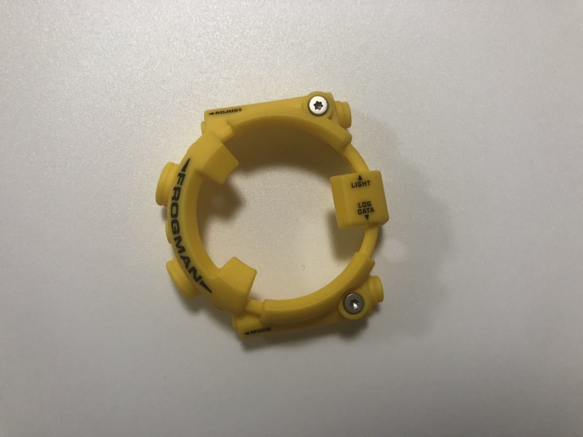 CASIO G-SHOCK FROGMAN ベゼル gf-8250-9-jf フロッグマン イエロー