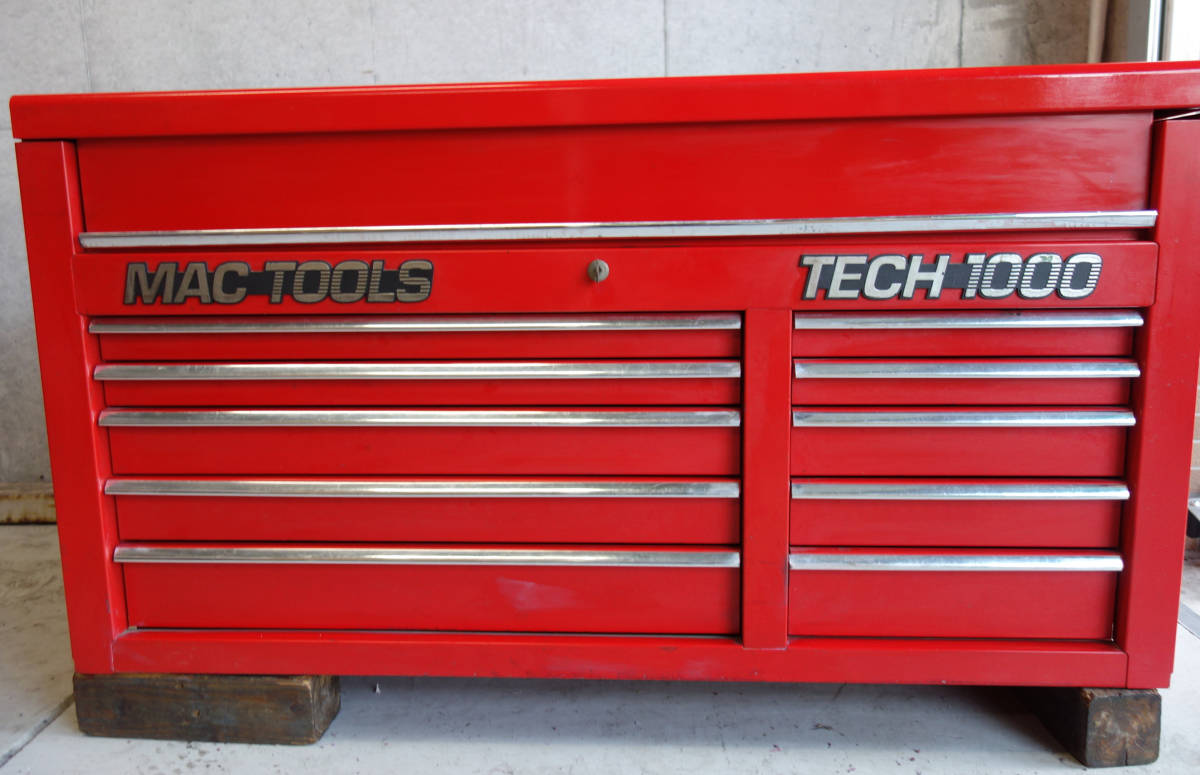 MAC TOOLS TEC1000 マックツール　　ツールキャビネット（工具箱）　引き取り限定　鹿児島から_画像3