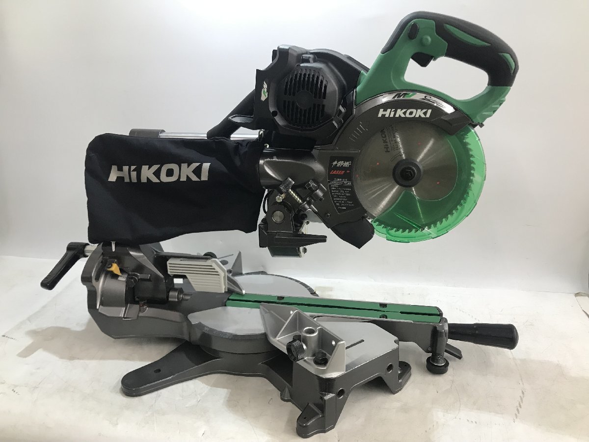 日本製安い ハイコーキ(日立工機) C3606DRB(K)(NN) 充電式卓上スライド