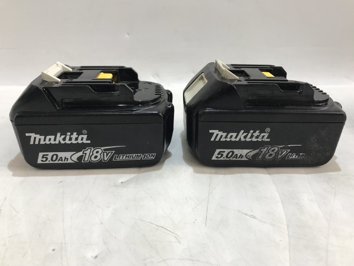 中古品】makita(マキタ) 18v5.0Ahリチウムイオンバッテリー 残量表示付