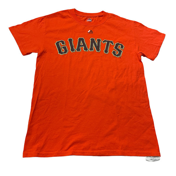 ★MLB San Francisco Giants Tシャツ Majestic オレンジ Sサイズ ジャイアンツ_画像2