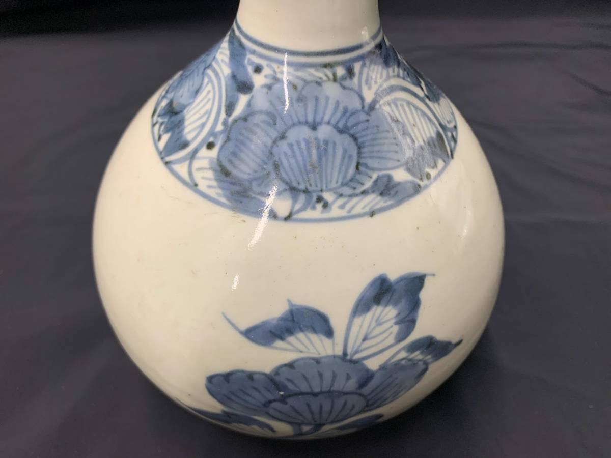 古伊万里 染付 毘沙門亀甲紋に花図 八角向付 5客 A234A-LLs 安い販