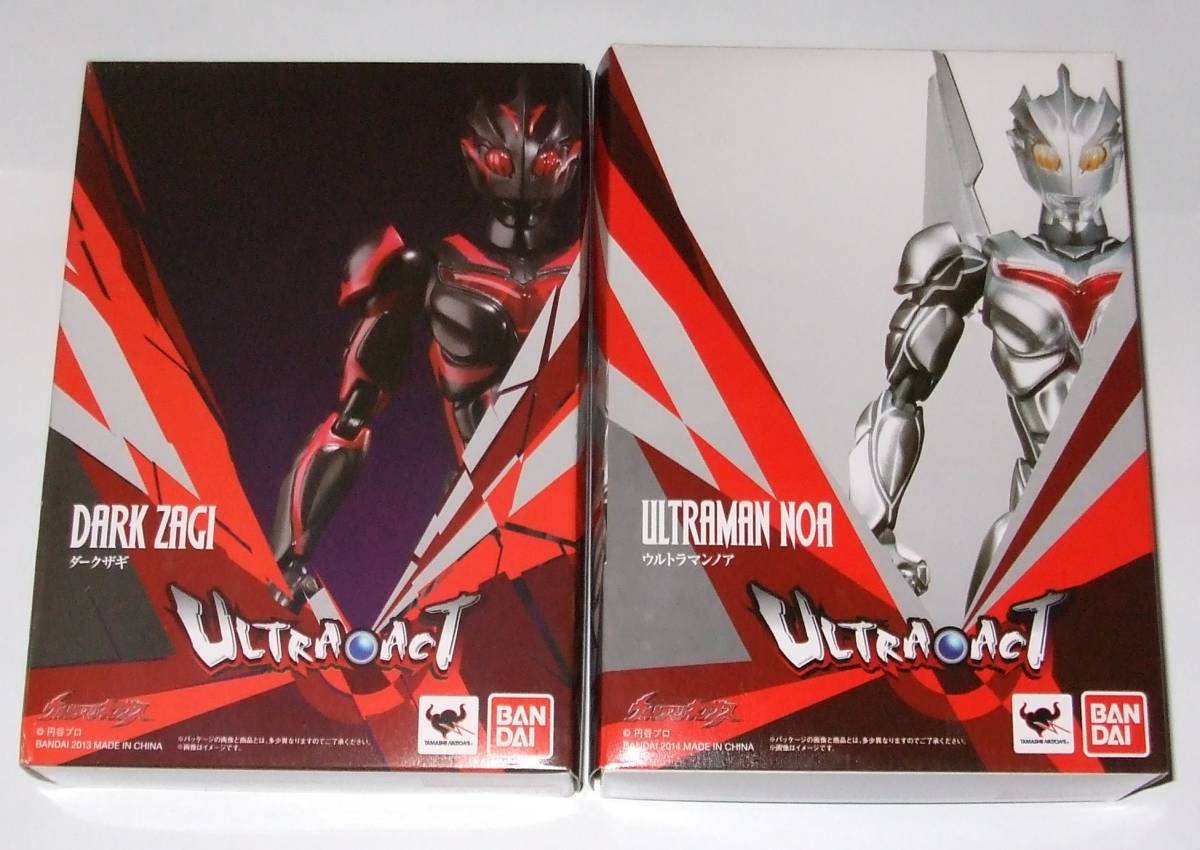 ULTRA-ACT ウルトラマンノア ダークザギ 未開封セット-