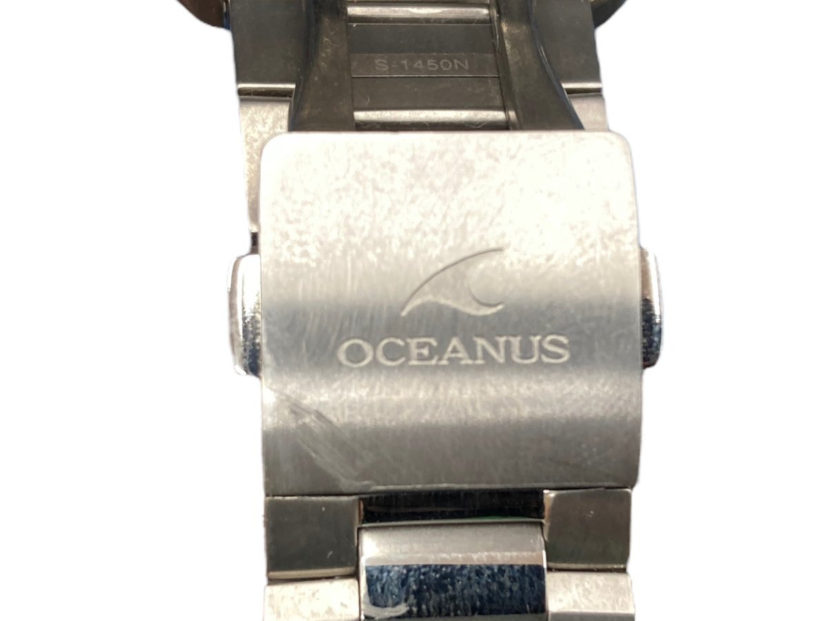 CASIO (カシオ) OCEANUS 腕時計 OCW-S4000 シルバー×ブルー メンズ/004_画像7