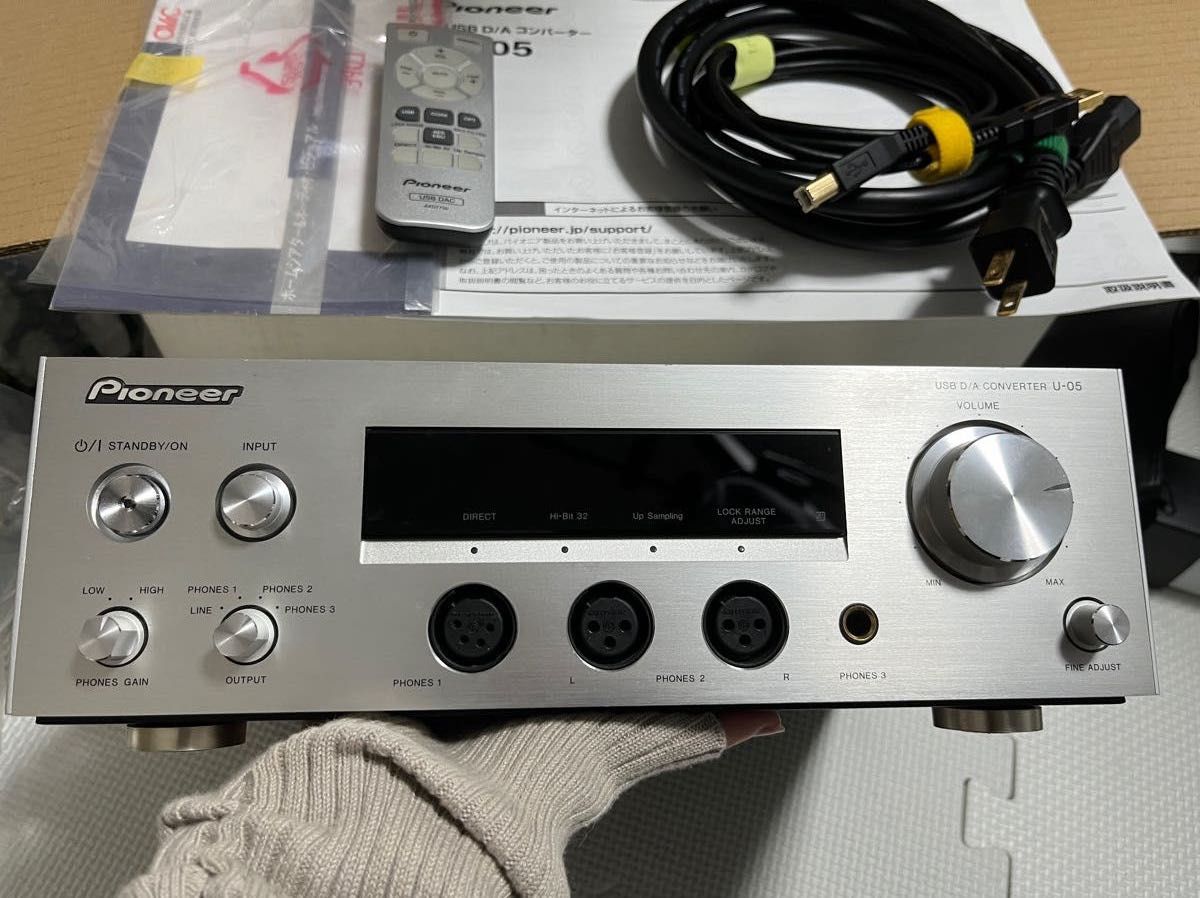 Pioneer U-05 usb d/a converter ヘッドホンアンプ