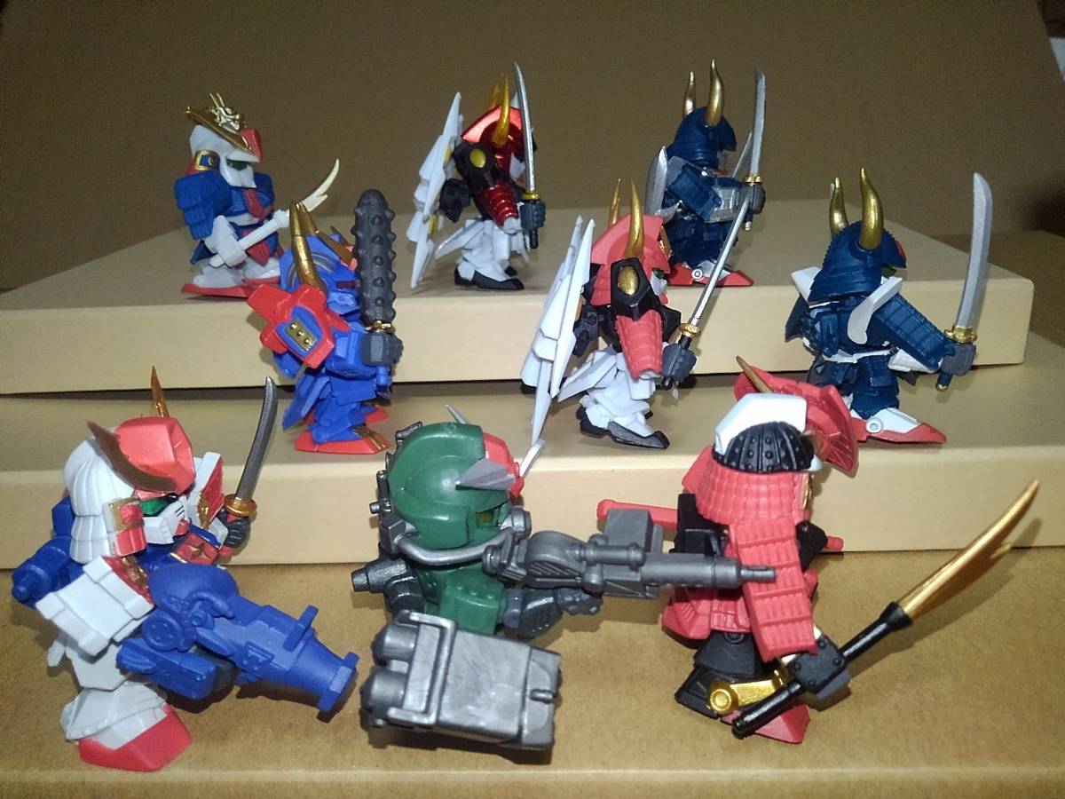 ガシャポン戦士フォルテ EX07将頑駄無 武者頑駄無 摩亜屈 仁宇 ガシャポン戦士フォルテ EX07将頑駄無 武者頑駄無 摩亜屈 仁宇