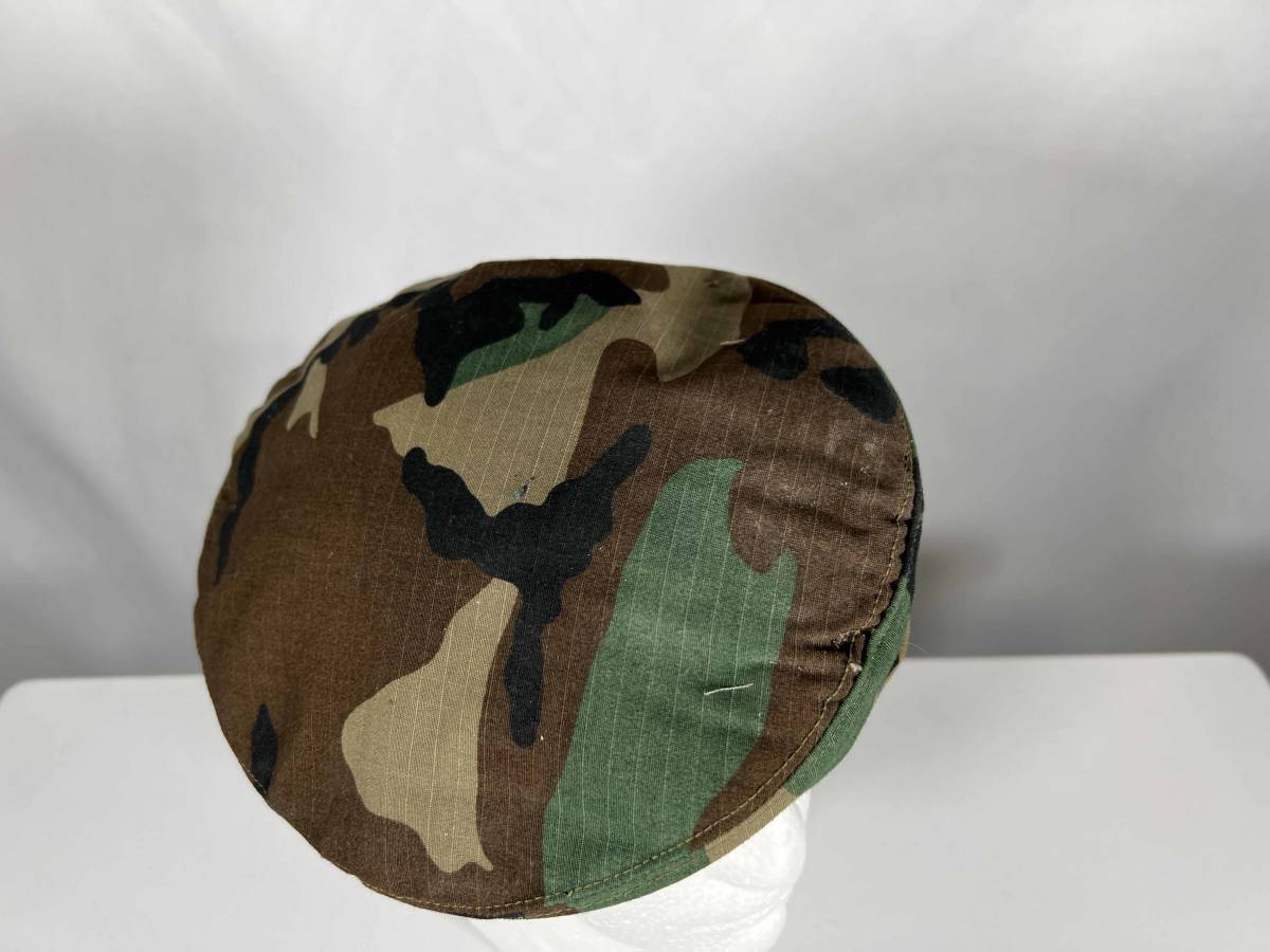 アメリカ軍　アメリカ陸軍　海兵隊　ウッドランド迷彩　ベレー帽子　民製品　中古品　ウッドランド_画像5