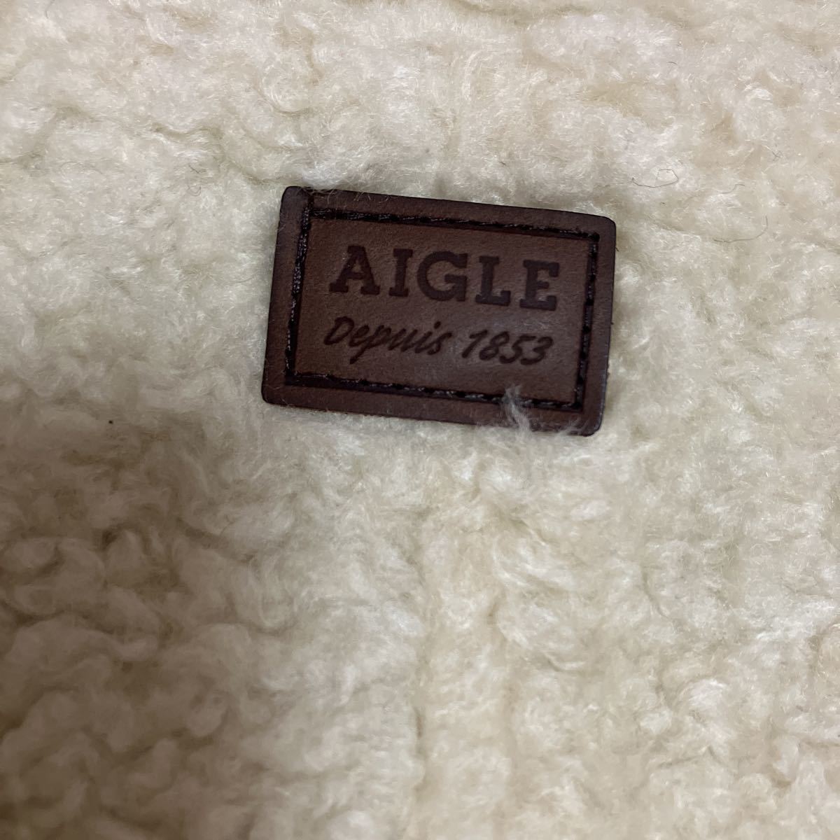 AIGLE Aigle короткий пальто двусторонний 