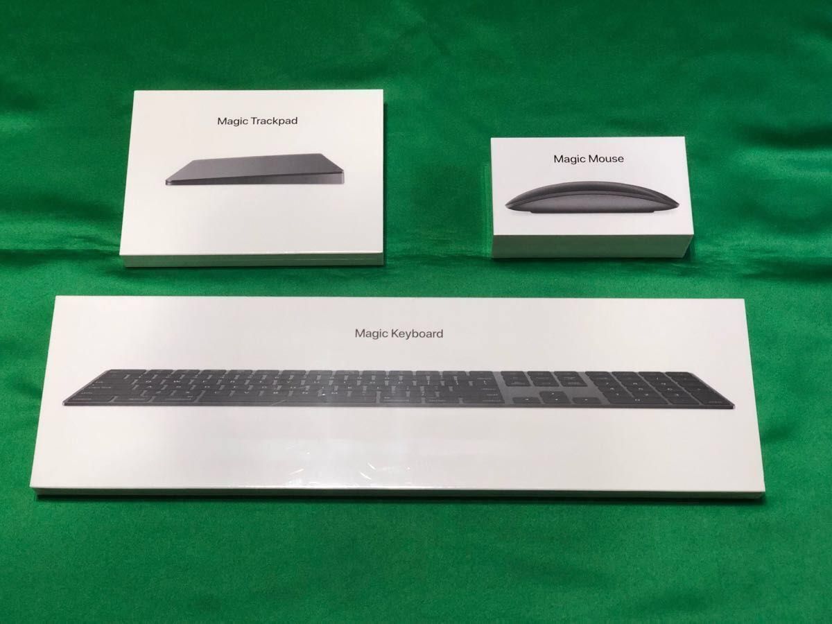 Apple Space Gray モデル Magic 3点セット-Mouse-Trackpad-Keyboard スペースグレイ