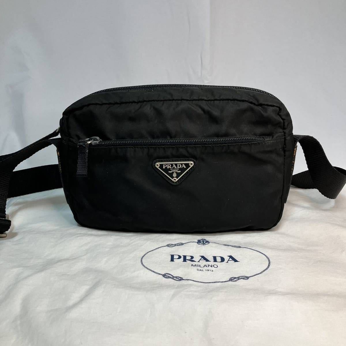 せんのでき 1円○極美品・miniサイズ○PRADA プラダ ミニ ショルダー