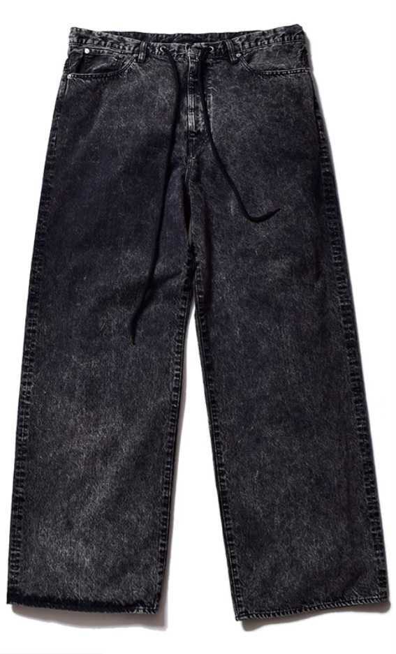 新品 32インチ MINEDENIM Drawstring E.wide 5pocket マインデニム