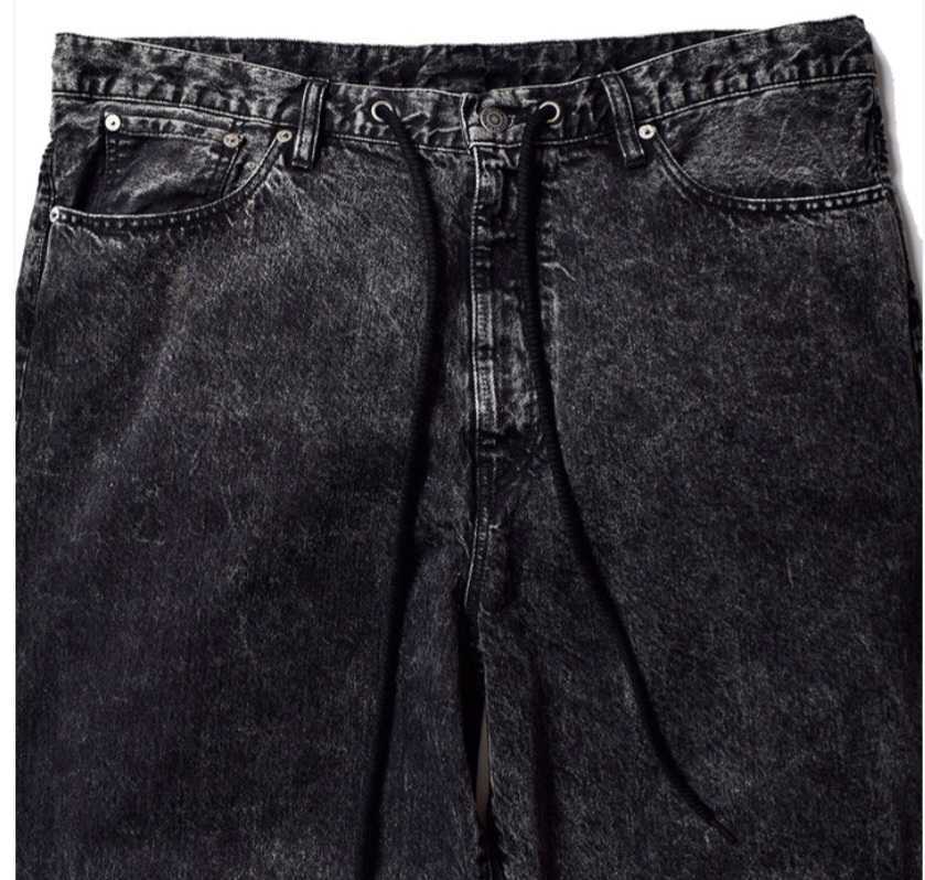 新品 32インチ MINEDENIM Drawstring E.wide 5pocket マインデニム