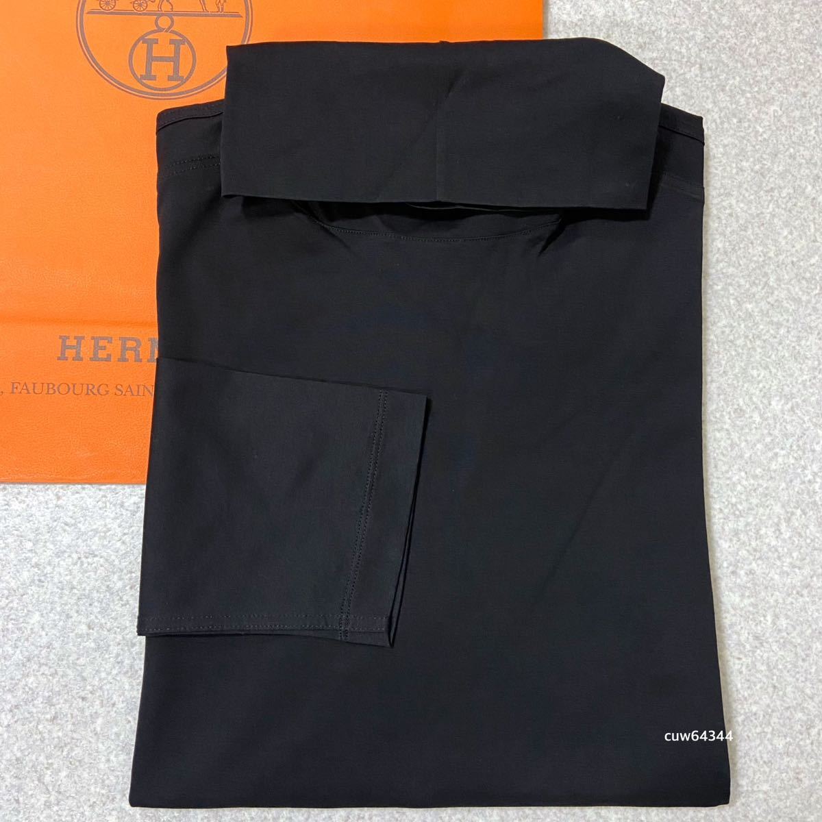 国内正規品 極美品 XL 19〜20AW Hermes エルメス タートルネック 長袖T